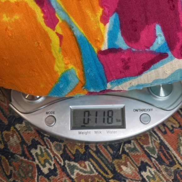 Harlow & Rose colorful cami top midi dress tropical full button lace ruffle trim - Picture 16 of 16